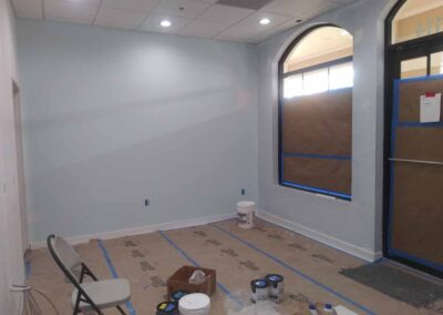 Spa Office remodeling process